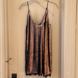 FP Rerversible Sequin Dress